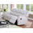 Modern Contemporary Style 1Pc Recliner Sofa Plush Armrest And Headrest Sincere Bone Finish Primary Living Room Furniture