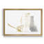 «Gold & Gray Exploration III», reproduction d'art sur toile encadrée-528146761-528146869