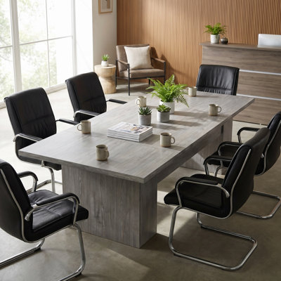 Large Breakroom Table With Thick Top