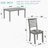 Dining Rectangular Table Set For 4,Kitchen Dining Table For Small Space