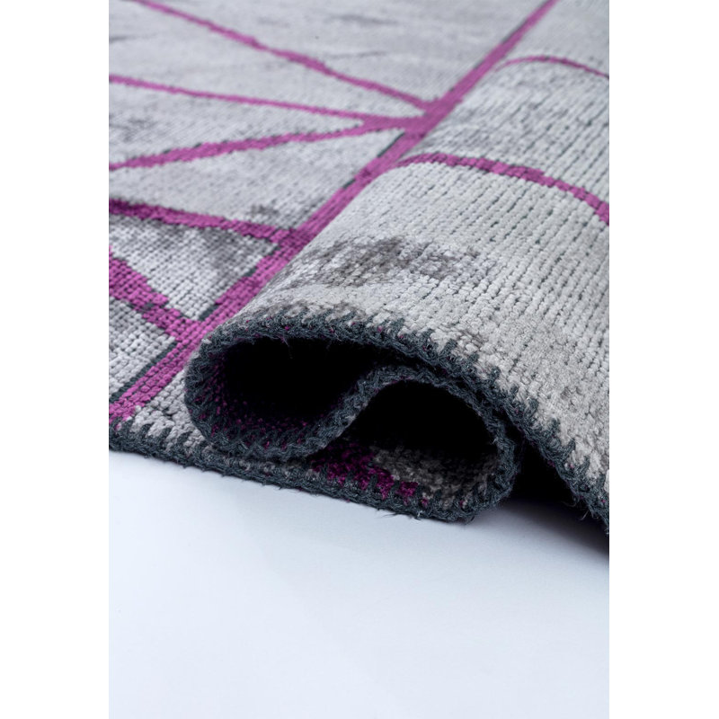 Rapture Abstract Area Rug, Rectangle 9'10" x 14'