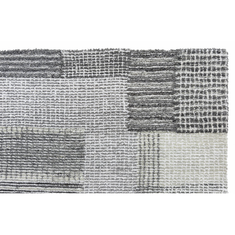Zahi Handmade Wool Abstract Area Rug, Rectangle 12' x 15'