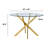 4 - Person Dining Set with Velvet Chairs and Clear Tempered Glass Top-87414680
