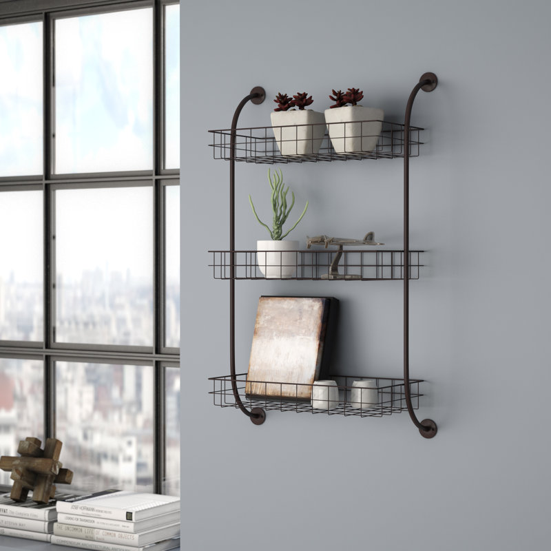 Solid Wood Accent Shelf