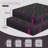 12" Medium-Firm Hybrid Mattress with Gel Memory Foam & Pocket Coils, Mattress in a Box-2009246436-2009246437