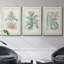 Willow Blue Besler I, reproduction d'art sur toile 3 pièces-91891674-91891675