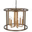 Lustre tambour 6 lumières West Palm
