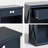 Glenora Oversized Nightstand with Washable Pet Bed Sofa Included