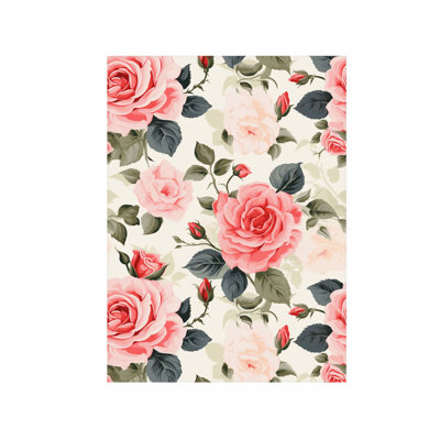 «Floral Dreaming of Flowers», reproduction d'art sans cadre