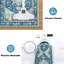 Tapis de cuisine vintage lavable et antidérapant (ensemble de 3)-702673570