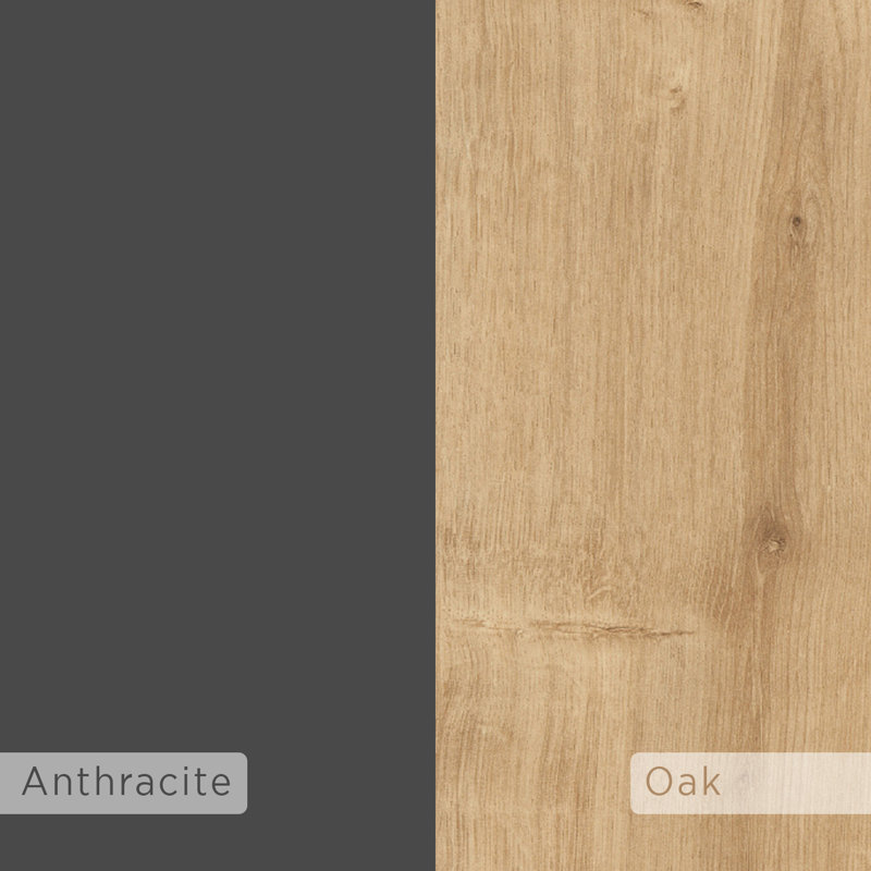 Reynaud Storage Bookcase, Oak