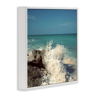 Splashing Beach Spray Giclee Art by Susan Bryant