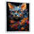 White Floater Framed
