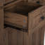 K&K - Armoire de cuisine de 71 po de hauteur avec 3 organisateurs d'armoires rétractables, armoire de rangement Farmhouse