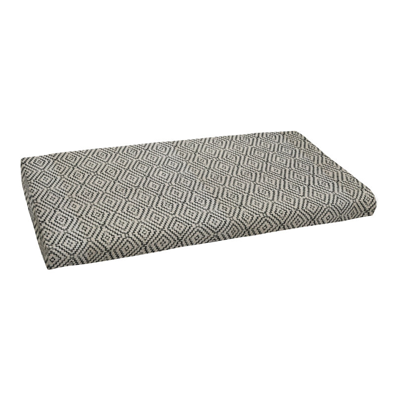 Outdoor Bench Seat Cushion, 2", 19" x 44"