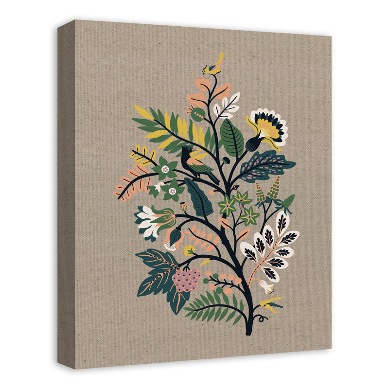" Folk Tree " Painting Print