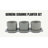 Brawner 3-Piece Pot Planter Set with Tray-2042126263