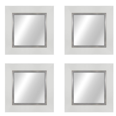 Metropolis Flat Beveled Wall Mirror