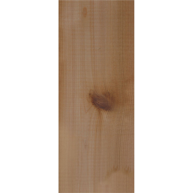 Corbeau Pescadero, H 14 po x l 5,5 po x P 10 po, Cèdre rouge, Lisse