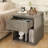 Night Stand Fluted Nightstand With Drawers, Wood Bedside Table With Storage, Farmhouse Bed Side Table For Bedroom, Sofa End Tables Living Room	-1666484352
