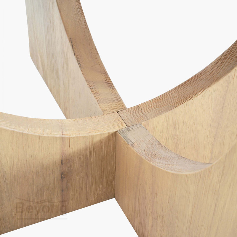 48" Round Dining Table, Natural