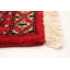 Tapis de bois one-of-kind à la main-noué la 2010 bokhara rouge 4 pi x 6 pi 2 po de zone en laine Yaak