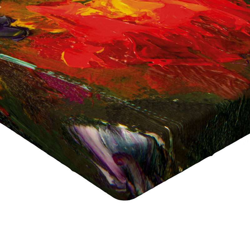 Microfiber Abstract Fitted Sheet, Twin XL Fitted Sheet