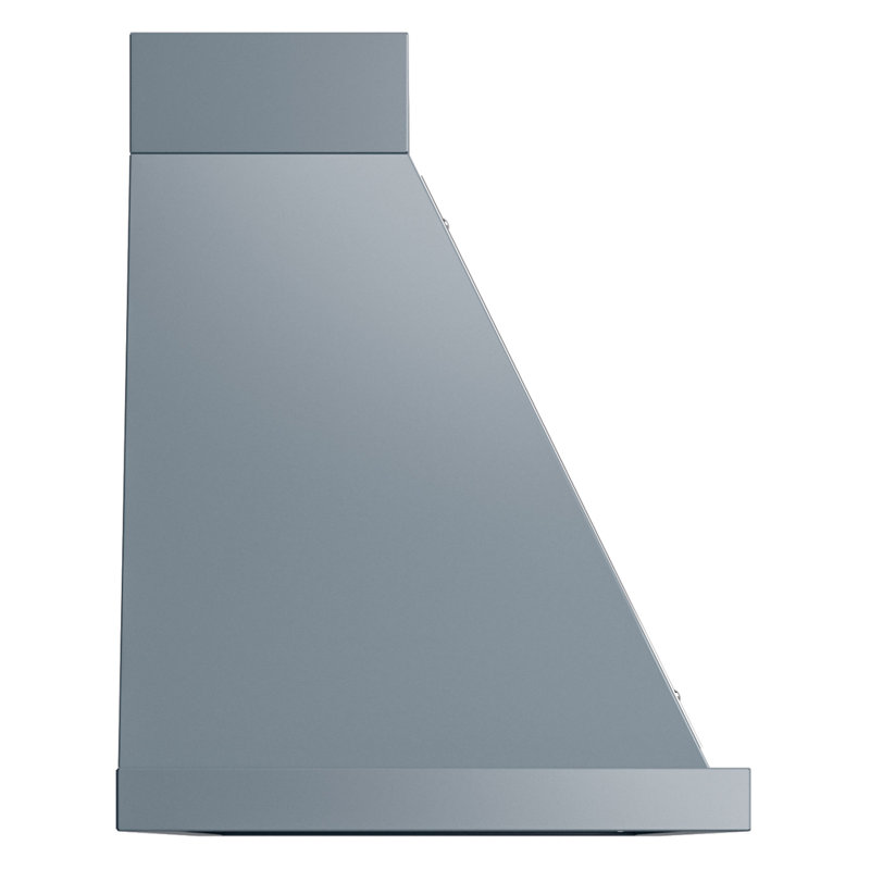 ILVE Nostalgie Noblesse 60 inch Range Hood, Blue Gray/Chrome