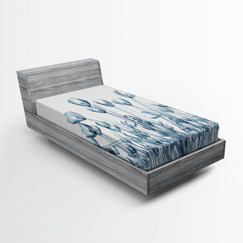 Microfiber Fitted Sheet, Twin Fitted Sheet