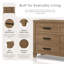 Commode 6 tiroirs Antibes
