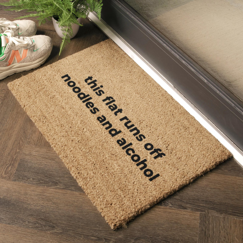 Non-Slip Doormat, 40cm W x 60cm L