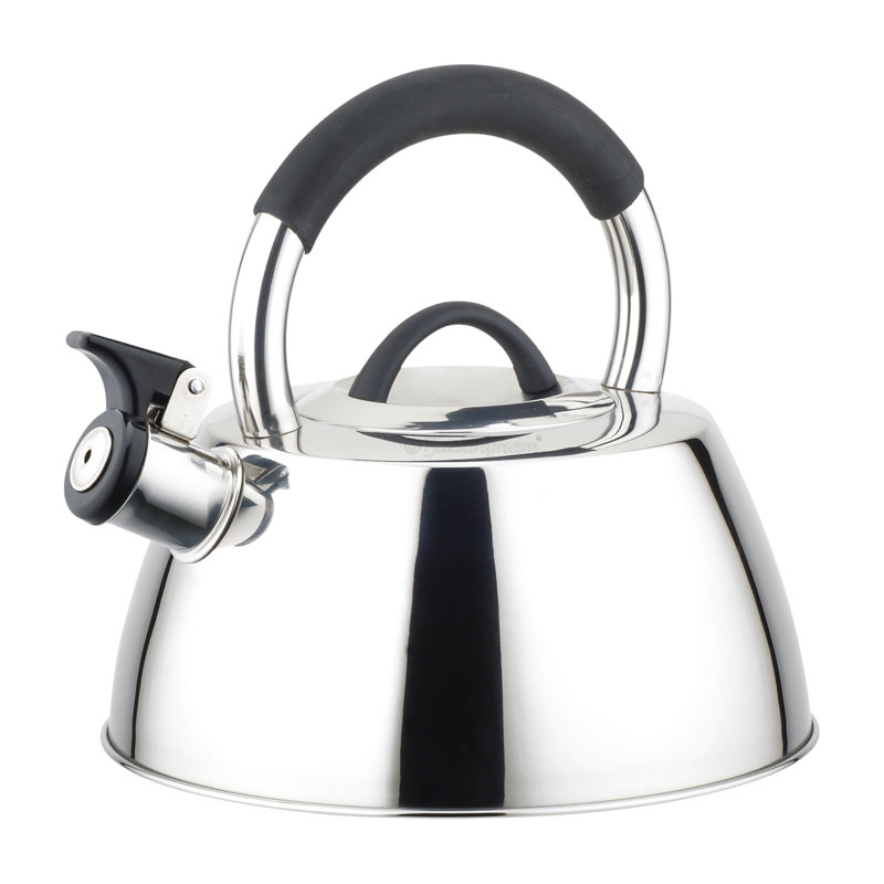 Buckingham Stainless Steel Stovetop Whistling Kettle Induction Compatible 2.6 Litres