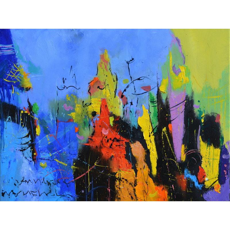 Toccata Print by Pol Ledent, Black Framed Paper, 17.25" H x 21.25" W