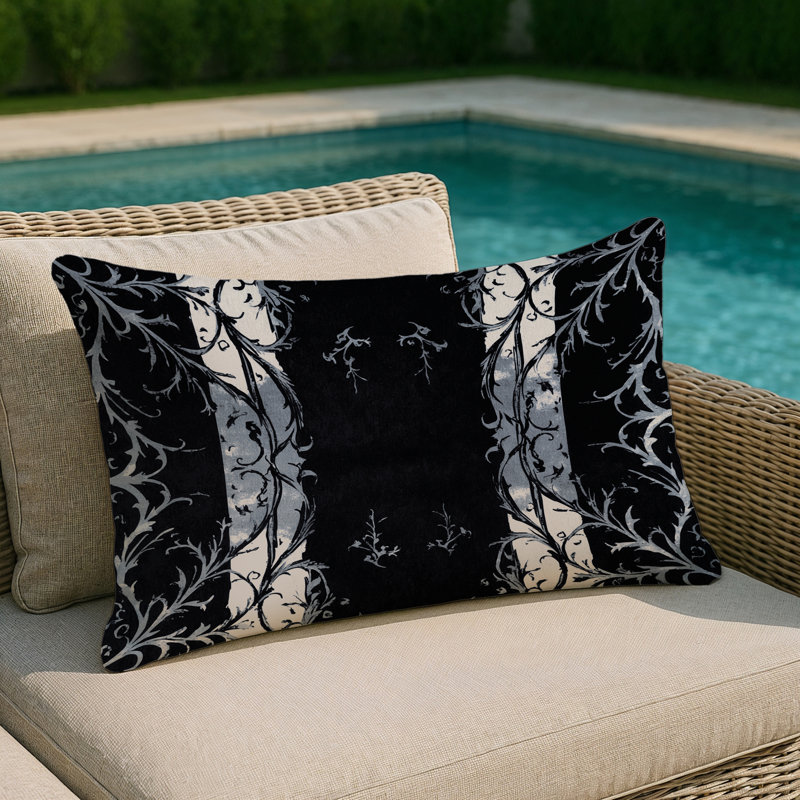 Garden Indoor And Outdoor Pillow, Rectangle 25"H x 18"W