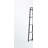 metal frame Standing bookcase with Open shelves