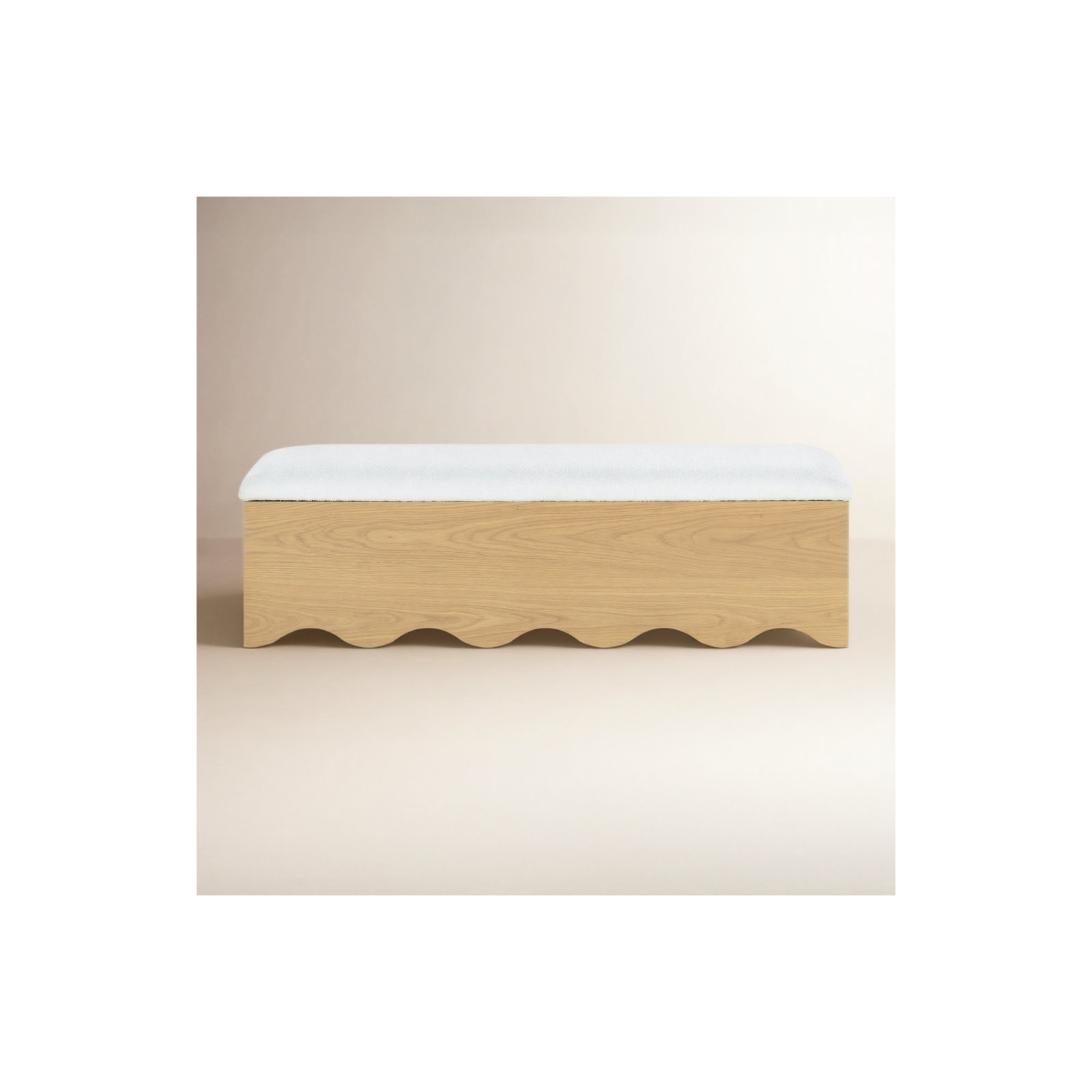 Roseandrea Storage Bench, Natural