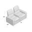Causeuse de cinéma maison Blaze XL900 (rangée de 2)-24165258-25659521