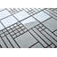 Biyusai 0.89" x 0.89" Ceramic Mosaic Wall Tile-694987443-695541539