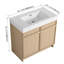 Meuble-lavabo 36 po avec lavabo en résine