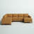 Andress Upholstered U-Shaped Sectional Right Hand Facing-573043654-573043673