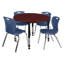 Ensemble de table de salle à manger et de chaises Kee Mobile-73413264-73413271-93832258