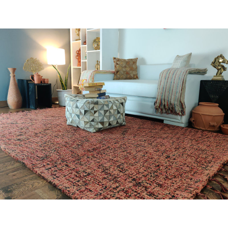 Erric Wool Indoor Rug, Rectangle 5' x 8'