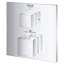 Grohtherm Cube® Dual Function 2-Handle Thermostatic Trim-44218774