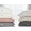 Stone Washed Pure Linen Sheet Set, Fitted Sheet 16" Pocket-605619836-605619827