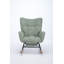 Chaise berçante rembourrée Modern-990239970