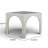 Tomlin Cream Performance Chenille Game Table-92320003