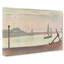 The Channel At Graveline Vol.2 by Georges Seurat - Wrapped Canvas-61853612