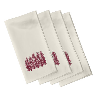 Through the Woods 4 Piece Napkin Set