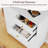 Kitchen Sideboard Buffet Cabinet with 2 Drawers, 2 Doors and 3 Adjustable Shelves