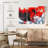 Avery Red Whirlpool Abstract-107933120